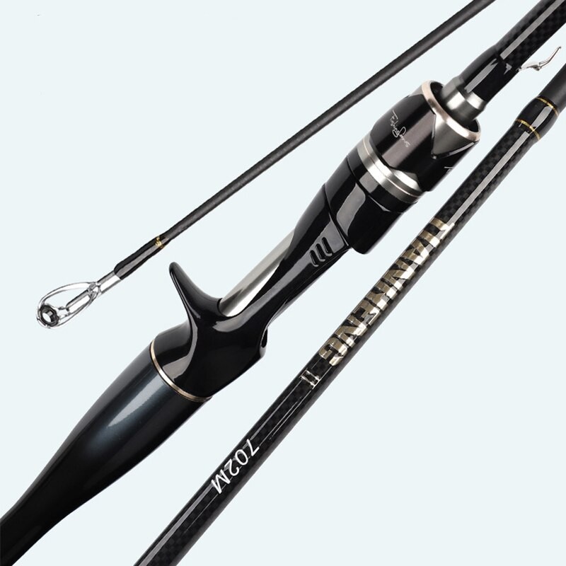 Catch.u 1.8m Fishing Rod Carbon Fiber Spinning Casting Fishing Pole Bait WT 7-16G Line WT 6-12LB Super Hard Fast Fishing Rods