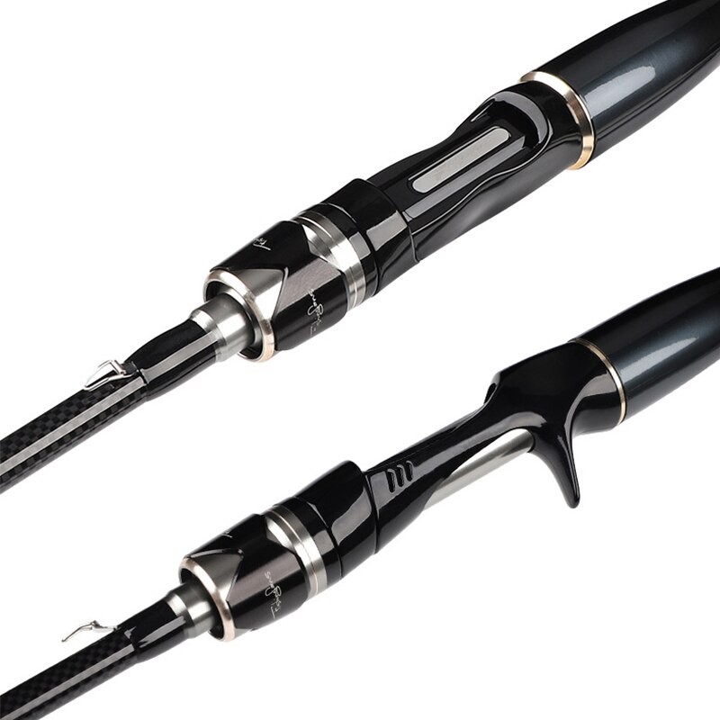 Catch.u 1.8m Fishing Rod Carbon Fiber Spinning Casting Fishing Pole Bait WT 7-16G Line WT 6-12LB Super Hard Fast Fishing Rods