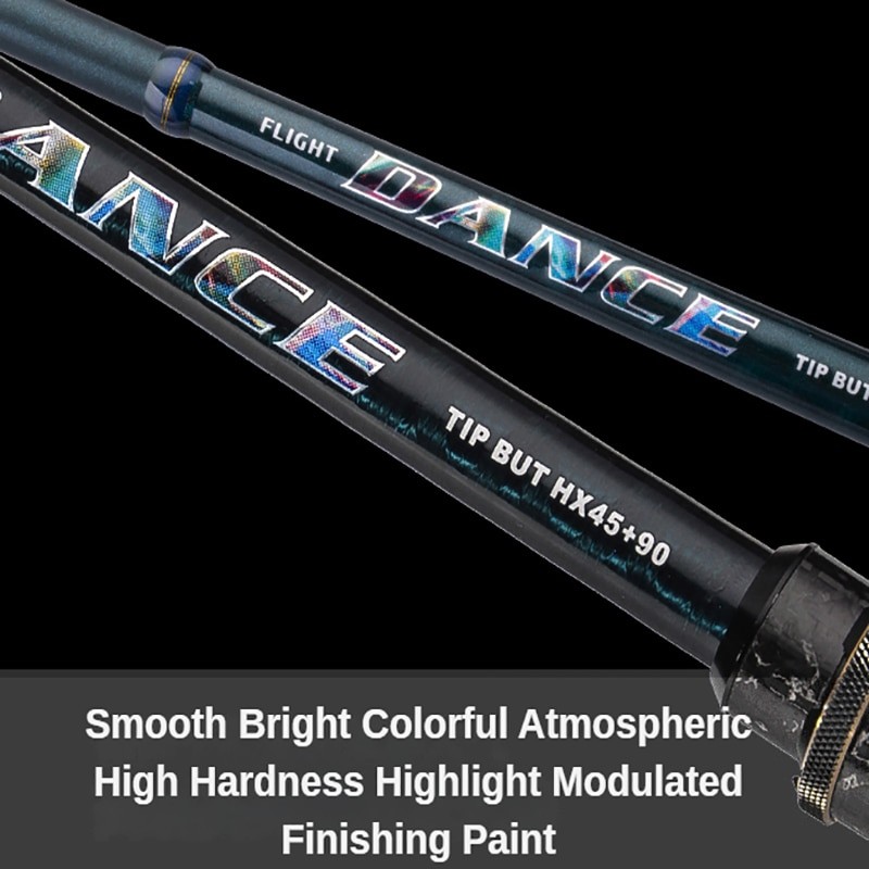 PURELURE DANCE S822H ML H Spinning Rod For Bass High Carbon Long Throwing Fishing Rod In FUJI Accessories, Plus Spinning Reel
