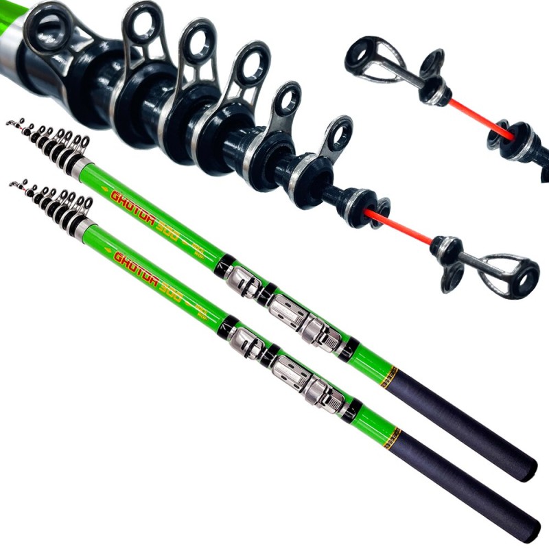 4/5/6/7/8/9/10 Section Telescopic Fishing Rod and Reel Combo Carbon Fishing Pole 1000-3000 Spinning Reel Fishing Tackle Set