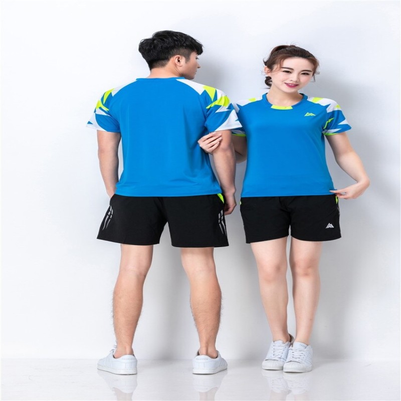 Tennis shirts kit Women/men, Badminton shirt clothes, table tennis jerseys ,Quick dry sports game training ping pong shirts 6905