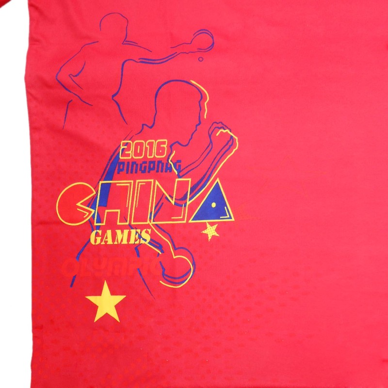 GuoQiu Children's Short Sleeve T-Shirts Kid Boys Girls Table Tennis Sportswear G-10198