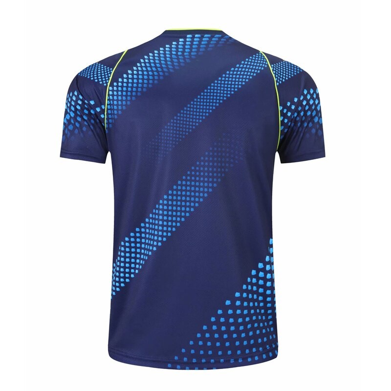 Men Women Quick Dry Breathable Short Sleeve Table Tennis Shirts Sportswear Running Fitness Top Badminton Jerseys kaos pingpong