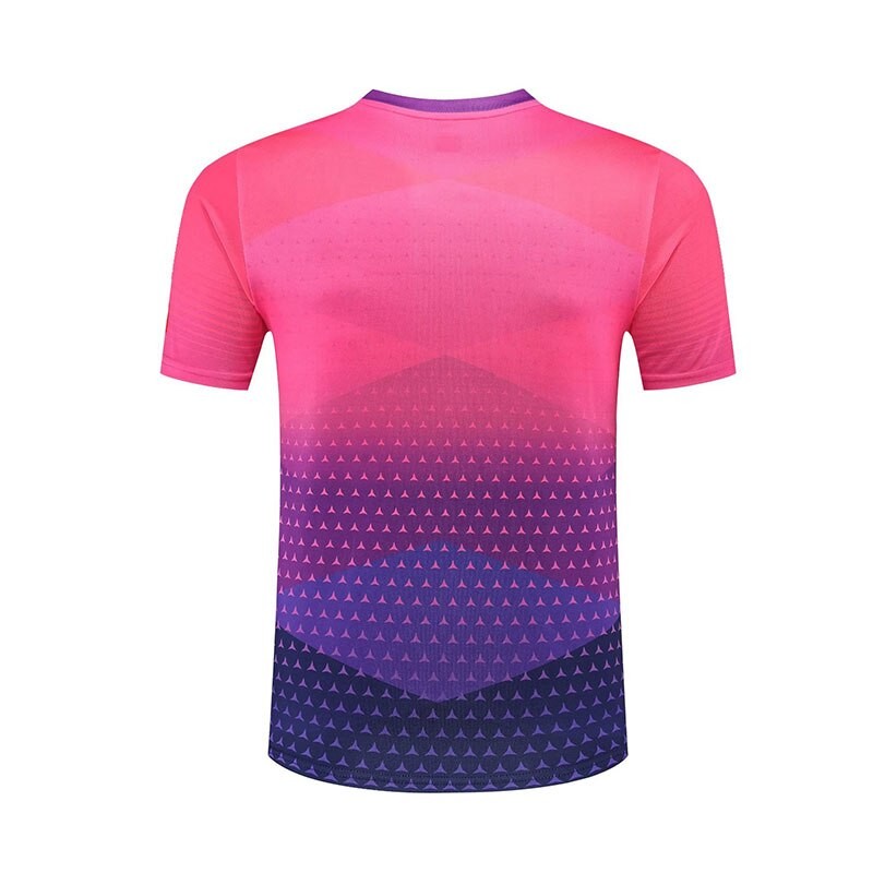 Unisex Table Tennis Sportswear Short-sleeved Quick-drying Sweat-wicking Competition Training Sports Clothes