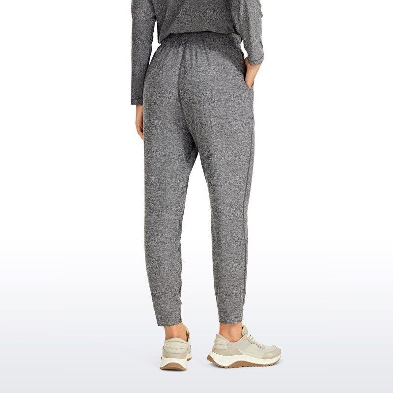 CRZ YOGA CRZ YOGA Women's Lightweight Sweatpants - 26 '' French Terry Jogger Soft Athletic Casual Lounge Pants with Pockets