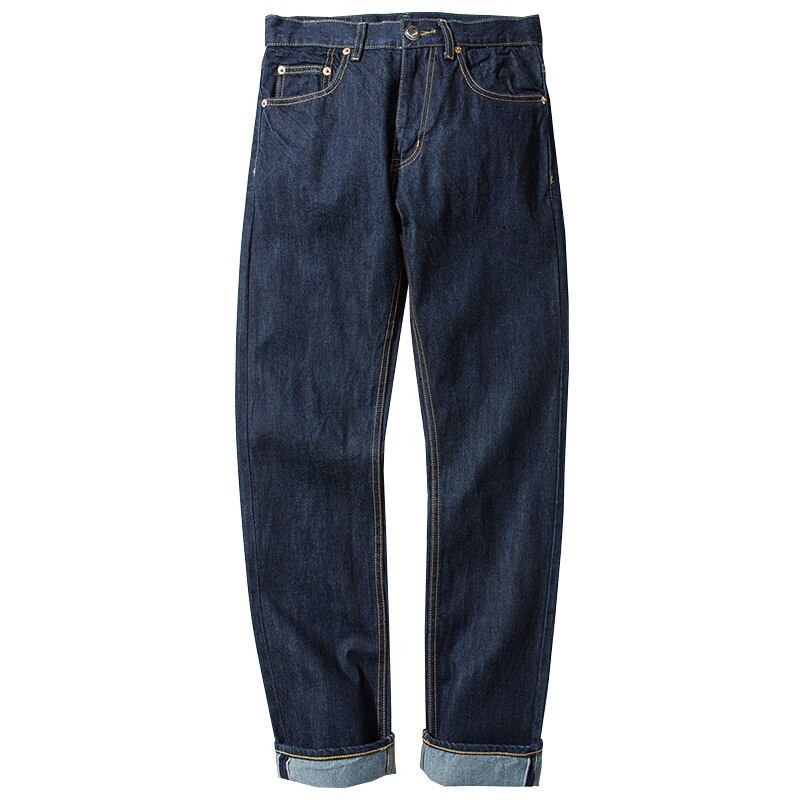 OKONKWO 16oz Heavyweight Stripe Workwear Thick Canvas Motorcycle Pants Knight Trousers Outdoor Trekking Riding Camping Tooling