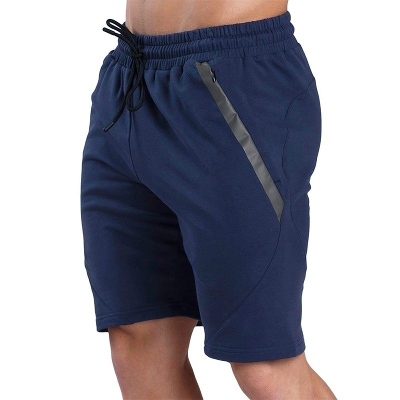 Men Drawstring Shorts With Pocket Mens Gym Training Shorts Sports Casual Clothing Fitness Workout Running Sportswear