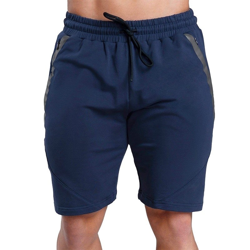 Men Drawstring Shorts With Pocket Mens Gym Training Shorts Sports Casual Clothing Fitness Workout Running Sportswear
