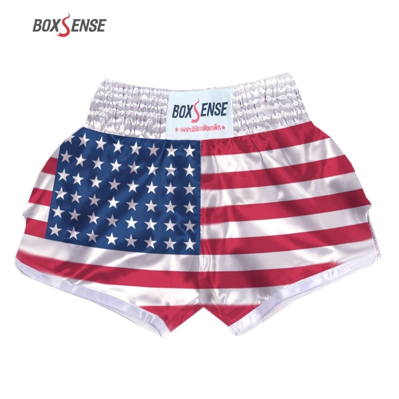 Muay Thai Boxing Trunks Competition Training MMA Fighting Short Pants Unisex Sanda Kick Boxing Suits Red White Pink Black