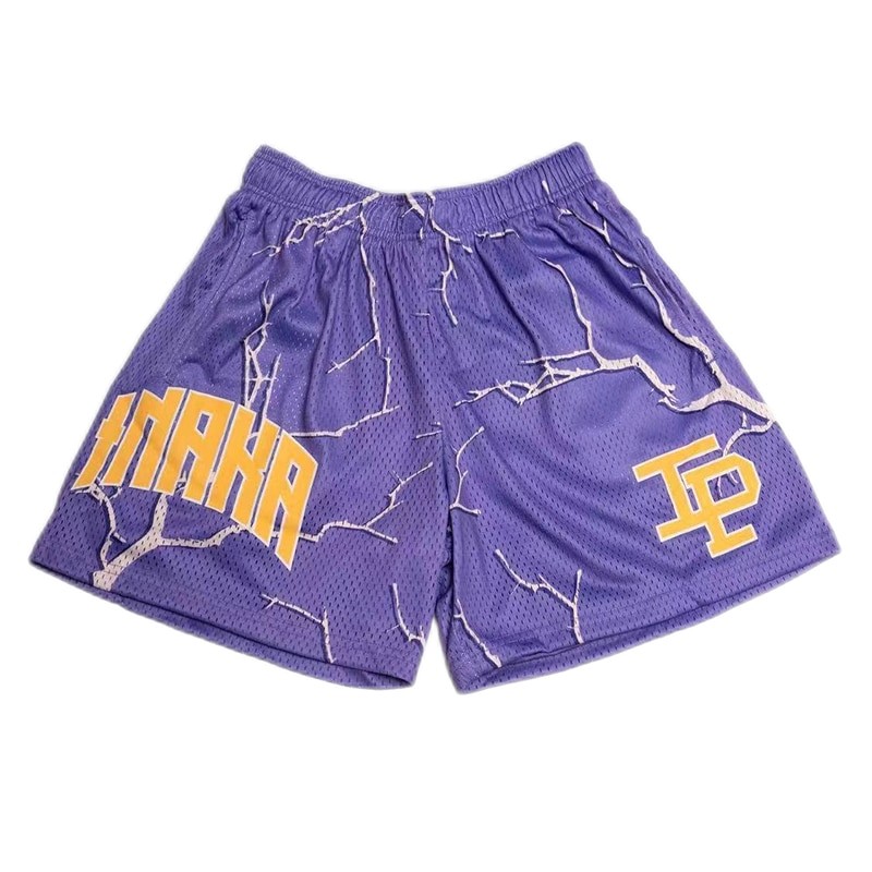 Inaka Power Shorts 2023 Summer GYM Men Women Running Sports Basketball Fitness Pants Mesh Fast Dry homme Breathable Trend Shorts