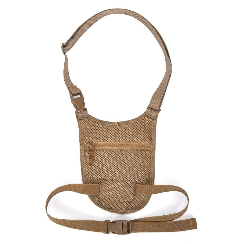 LUC Underarm Invisible One Shoulder Messenger Bag Agent Personal Anti-theft Wallet Army Fan Underarm Hidden Dark Bag