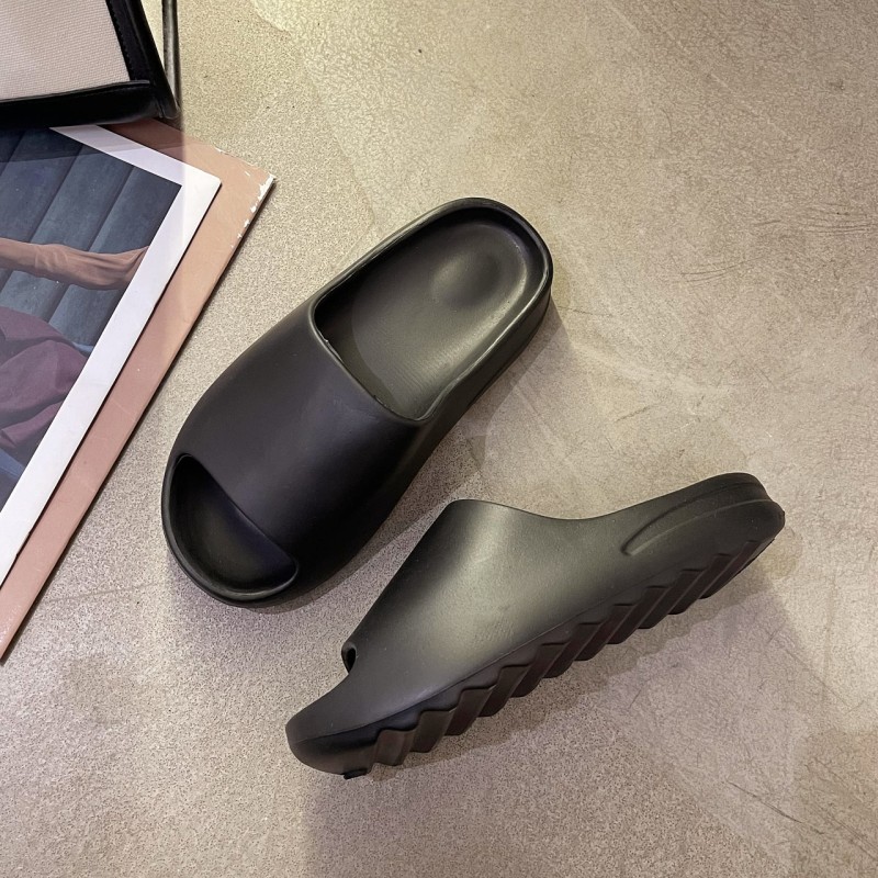 Feslishoe Men Thick Bottom Slippers Platform Bathroom Slides NonSlip Trend Designer Women Shoes Ladies Female Flip flops Sandals