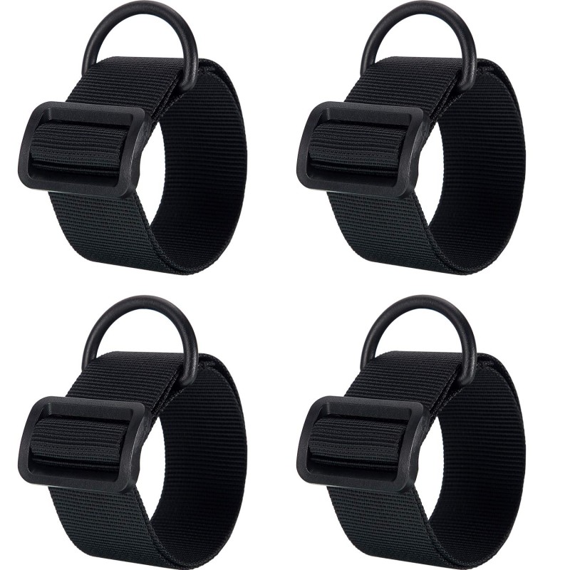 Tactical Gun Sling Adapter Black Heavy Duty D Ring Loop Shoulder Strap Attachment for Shotgun Rifle Buttstock