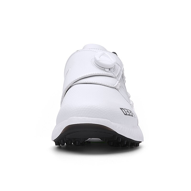 New High Quality Golf Shoes Waterproof Quick Lace System Knobs Buckle Shoelace Breathable Anti-slip Men Training Sneakers