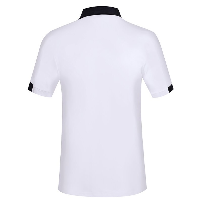 2023 Summer New Men's Golf Apparel Outdoor Sports Short Sleeve Shirt Quick Dry Breathable White Or Pink Casual POLO Shirt Top
