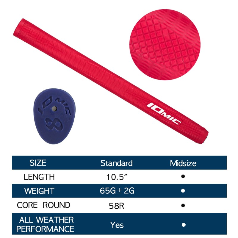Golf Grip IOMIC Absolute-X Putter Grip TPE/Rubber