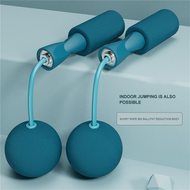 Cordless Jump Rope With Heavy Balls Sports Fitness Training Bodybuilding Exercise Rapid Speed Skipping Rope Home Gym Equipment