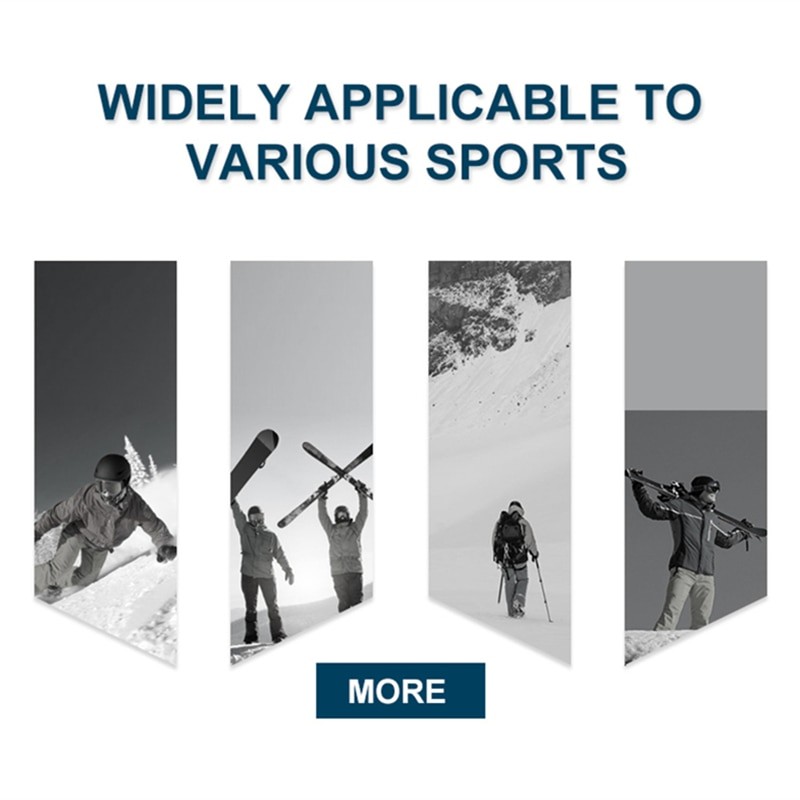 Winter Snowboard Ski Gloves Unisex PU Leather Non-slip Touch Screen Waterproof Motorcycle Cycling Fleece Warm Snow Gloves