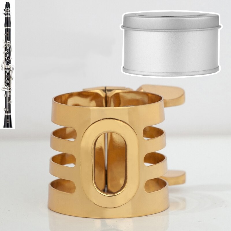 1 Piece Metal Bb Clarinet Ligature Bb Clarinet Bakelite Mouthpiece Ligature Bb Clarinet Ligature Clip For Bb Clarinet Mouthpiece