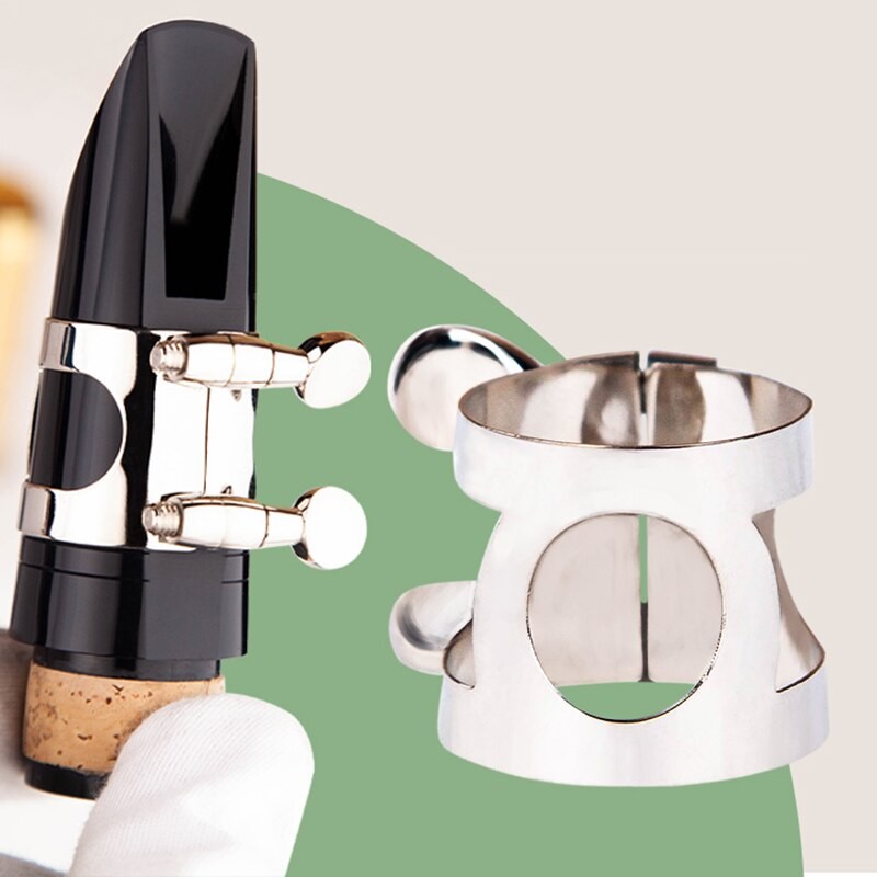 1 Piece Metal Bb Clarinet Ligature Bb Clarinet Bakelite Mouthpiece Ligature Bb Clarinet Ligature Clip For Bb Clarinet Mouthpiece