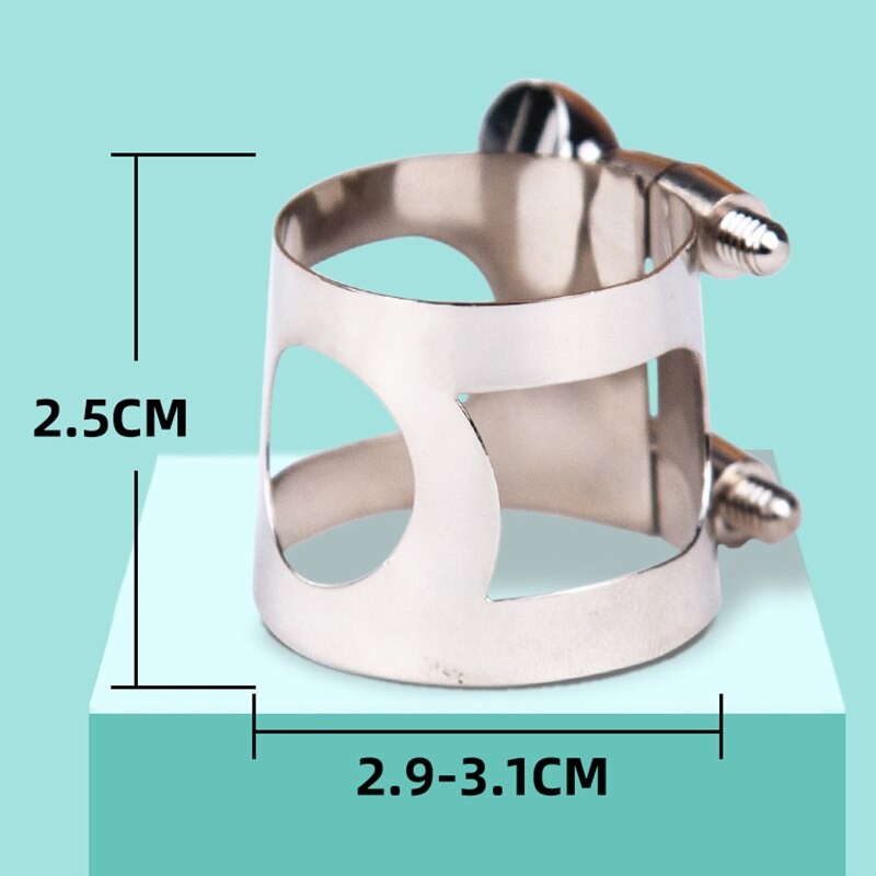 1 Piece Metal Bb Clarinet Ligature Bb Clarinet Bakelite Mouthpiece Ligature Bb Clarinet Ligature Clip For Bb Clarinet Mouthpiece