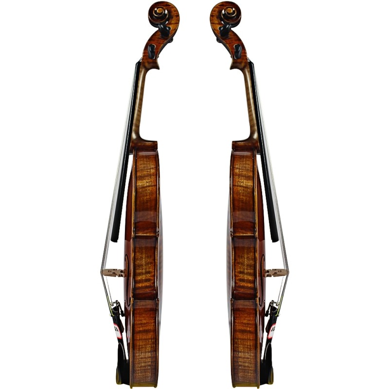 Free Shipping Violin 4/4 Antonio Stradivarius 1715 100% Handmade Oil Varnish With Carbon Fiber Bow And Foam Case FPVN02