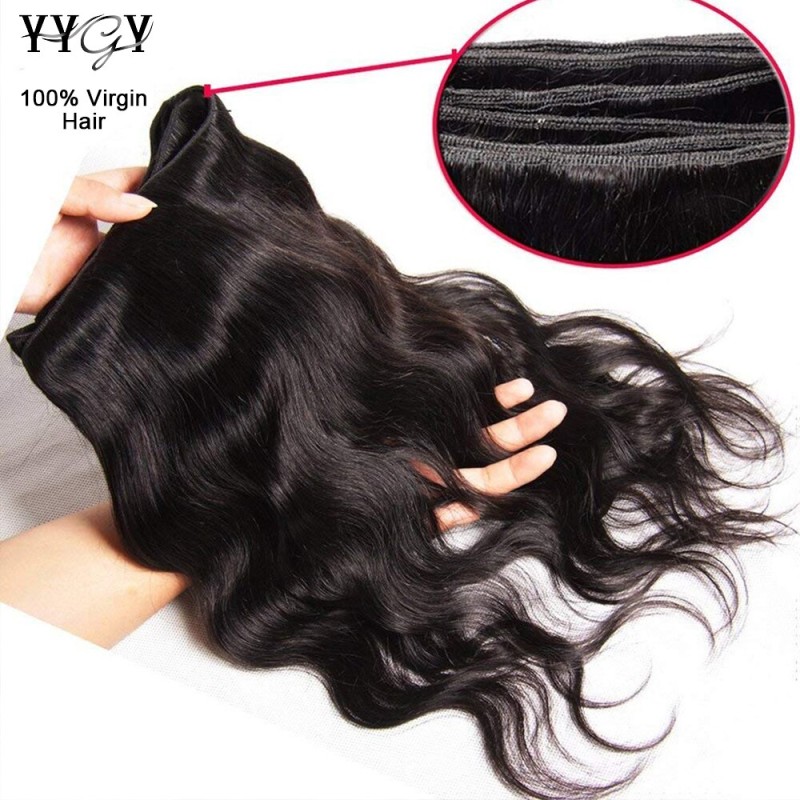 Body Wave Bundles Brazilian Hair Weave Human Hair Bundles 1/3/4 PCS Human Hair Extensions Bundles 8-40" Remy Hair Bundles