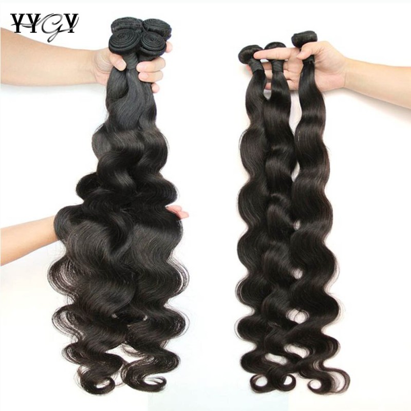 Body Wave Bundles Brazilian Hair Weave Human Hair Bundles 1/3/4 PCS Human Hair Extensions Bundles 8-40" Remy Hair Bundles