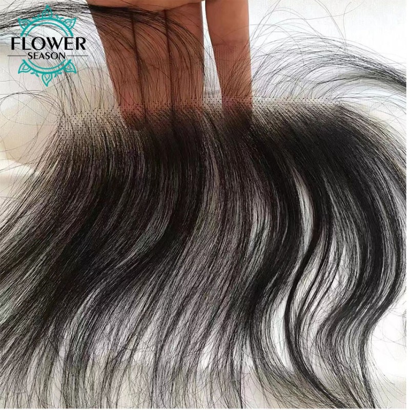 HD Lace Hairline Hairpieces Replacement Fringe Bang Hack Natural Baby Hair Bangs Fringe Forehead 6*1 inch Natural Color