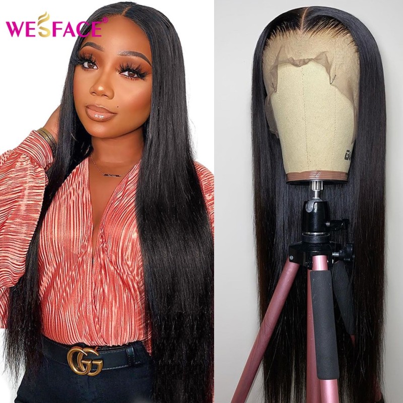 Long Straight Wigs Ombre Brown Blonde Human Hair 13Ãƒâ€”4 Lace Front Wigs For Black Women Brazilian Human Hair Wigs Remy Hair Wigs
