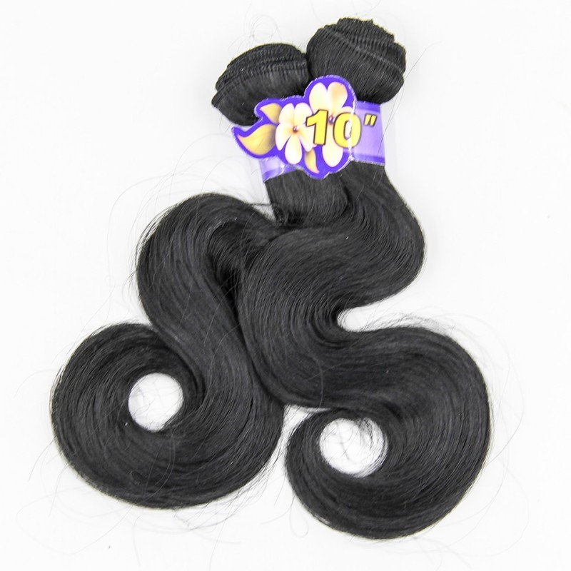 Body Wave Bundles 6pcs/Lot Synthetic Wigs 10 12 14 Inches Short Hair Extensions Heat Resistant Fiber Wigs Cosplay Party Wigs
