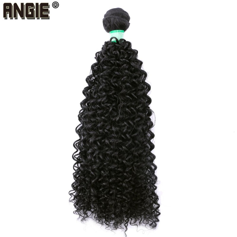 100 Gram/pcs 8-30 inch Afro Kinky Curly Hair Extension golden pure color Bundles Heat Resistant Synthetic Hair Weaving for Women