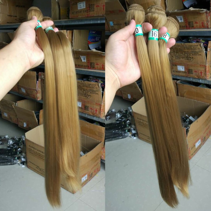 Natural Heat Resistant Synthetic Long straight hair bundles hair  extension braiding  wigs for  black women hair