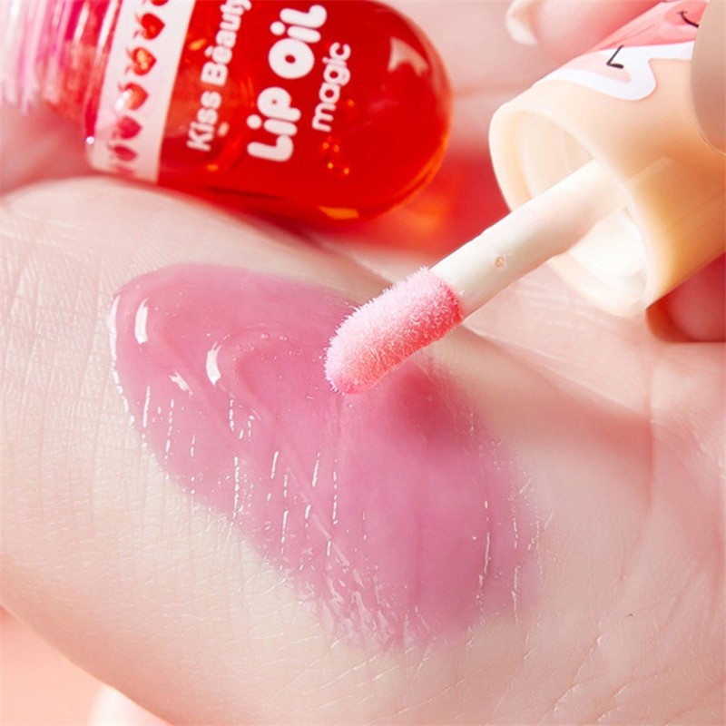 Peach Moisturizing Lip Gloss Peach Waterproof Glossy Long Lasting Not Sticky Natural Lip Tint Daily Makeup Lip Oil Primer