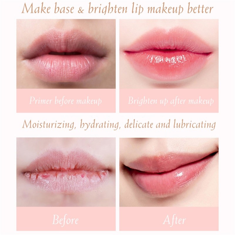 Peach Moisturizing Lip Gloss Peach Waterproof Glossy Long Lasting Not Sticky Natural Lip Tint Daily Makeup Lip Oil Primer