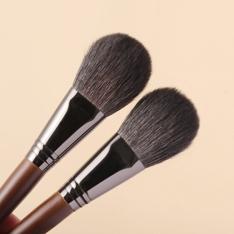 OVW 1PCS Goat Hair Long Handle Face Makeup Highlighter Blending Brush Blush Brush Concealer Brush Beauty Tools Set