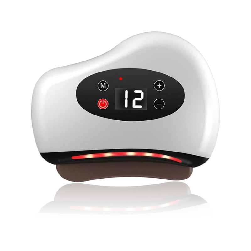 Vibration Scraping Board Facial Gua Sha Electric Stone Lifting Massager Remover Nasolabial Folds Anti Cellulite Beauty Health