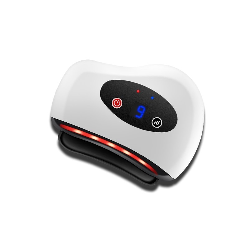 Vibration Scraping Board Facial Gua Sha Electric Stone Lifting Massager Remover Nasolabial Folds Anti Cellulite Beauty Health