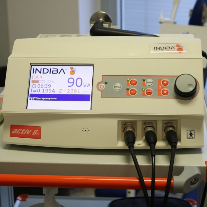 INDIBA  Activ Radio Frequency Skin Tightening Beauty Machine for Anti Wrinkles Ultrasound Cavitation Body Slimming Physiotherapy