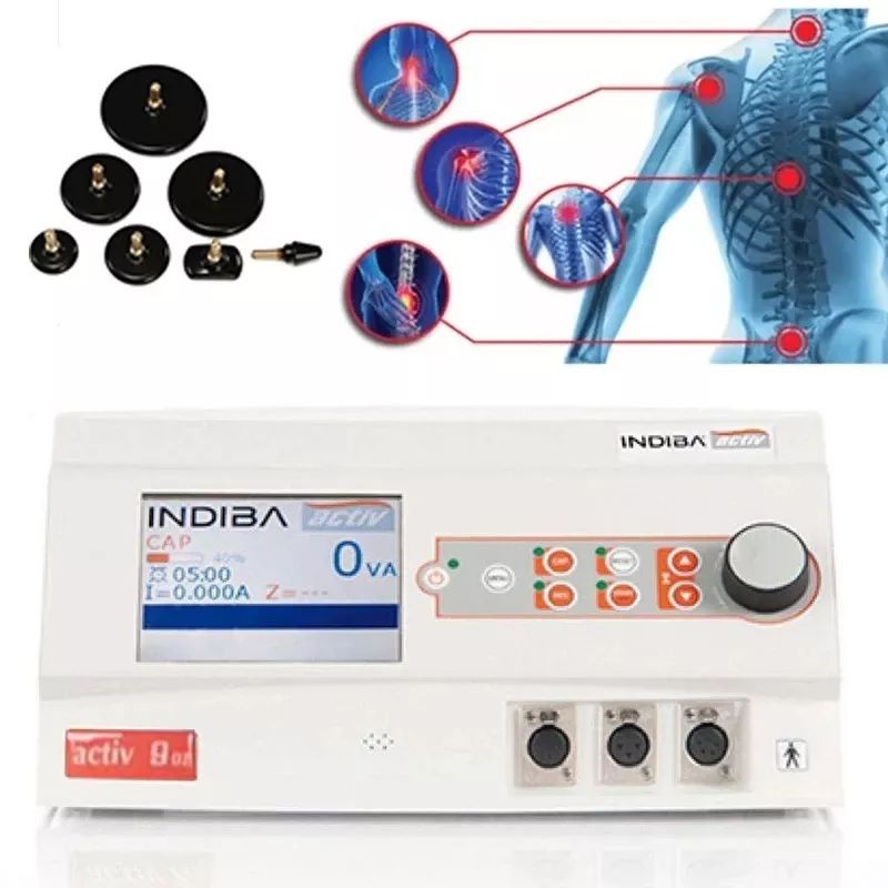 INDIBA  Activ Radio Frequency Skin Tightening Beauty Machine for Anti Wrinkles Ultrasound Cavitation Body Slimming Physiotherapy
