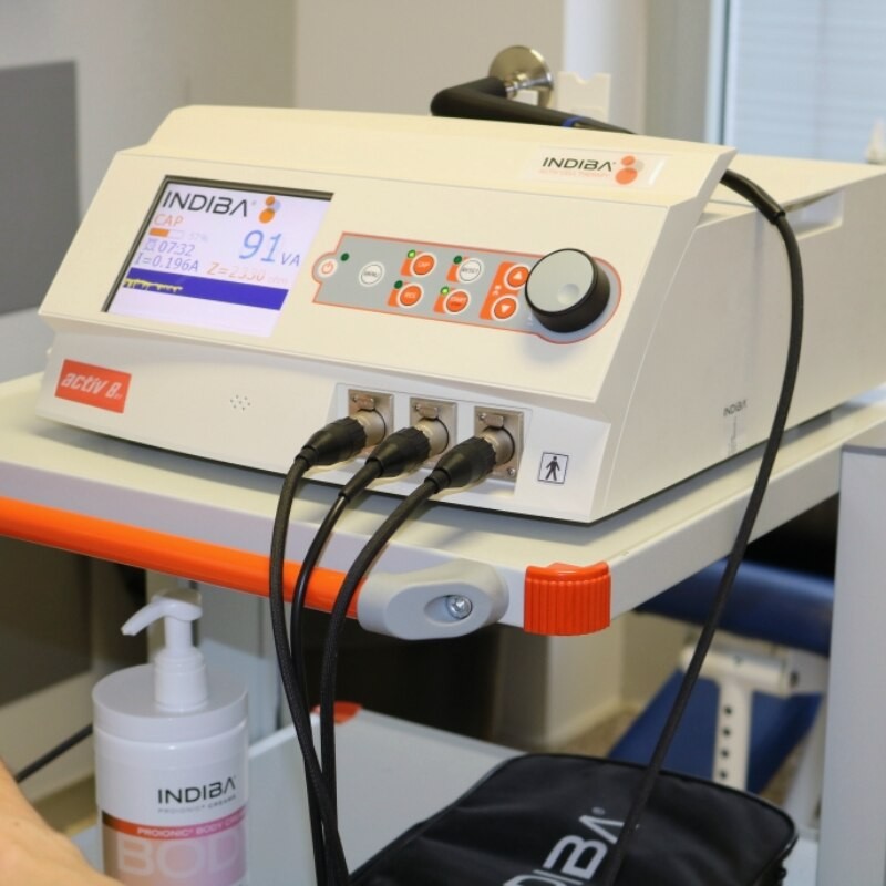 INDIBA  Activ Radio Frequency Skin Tightening Beauty Machine for Anti Wrinkles Ultrasound Cavitation Body Slimming Physiotherapy