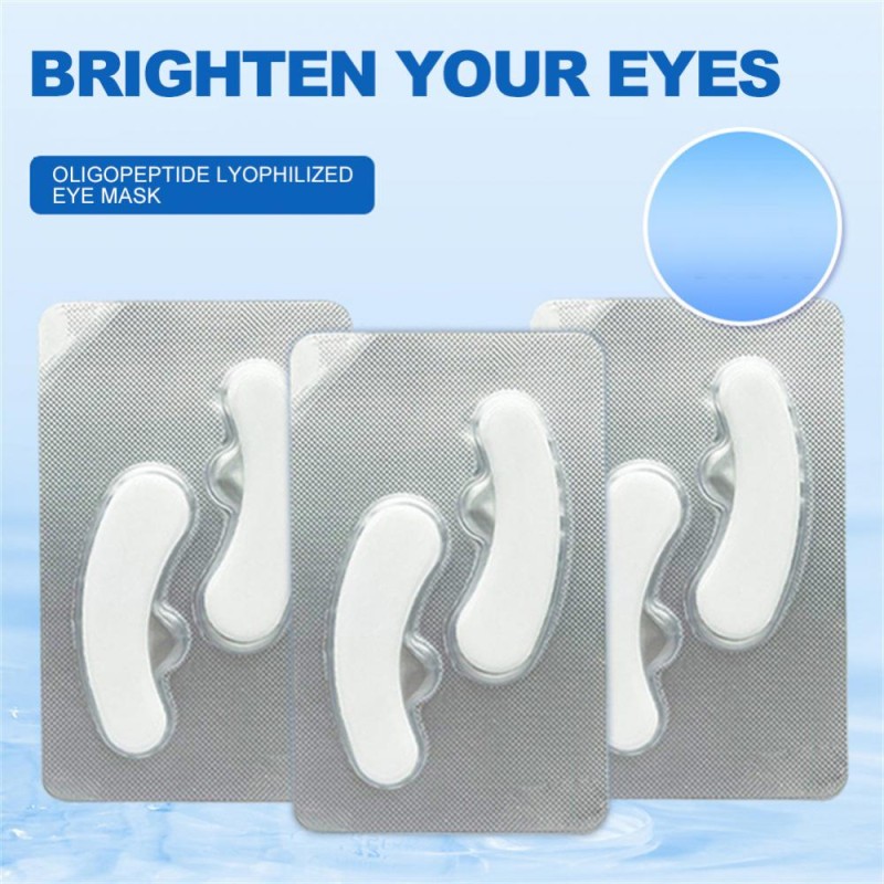 Freeze-dried Eye Masks Soluble Crystal Eye Patches Repair Desalination Lines Dark Circles Eye Bags Hydration eye patch Skin Care