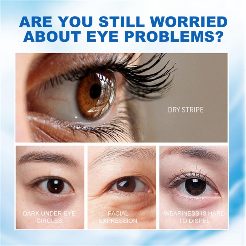 Freeze-dried Eye Masks Soluble Crystal Eye Patches Repair Desalination Lines Dark Circles Eye Bags Hydration eye patch Skin Care