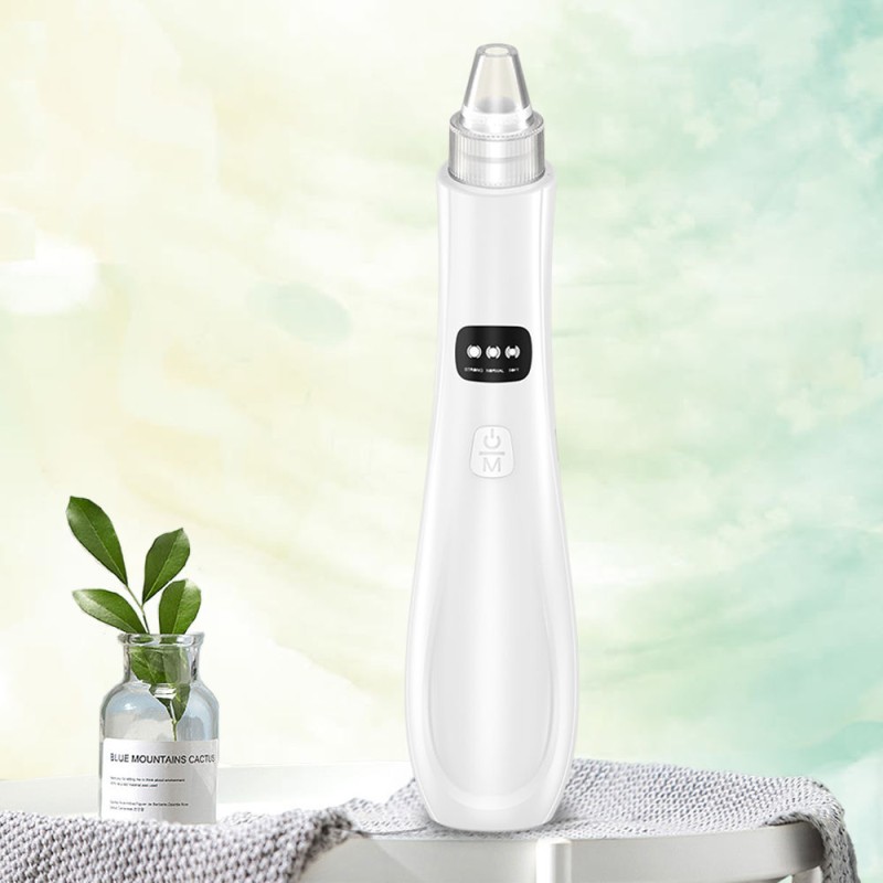 In Stock Fast Drop Shipping 3 Suction Mode Face Cleansing Beauty Machine Dead Skin Remover Face Vacuum Blackhead Removal