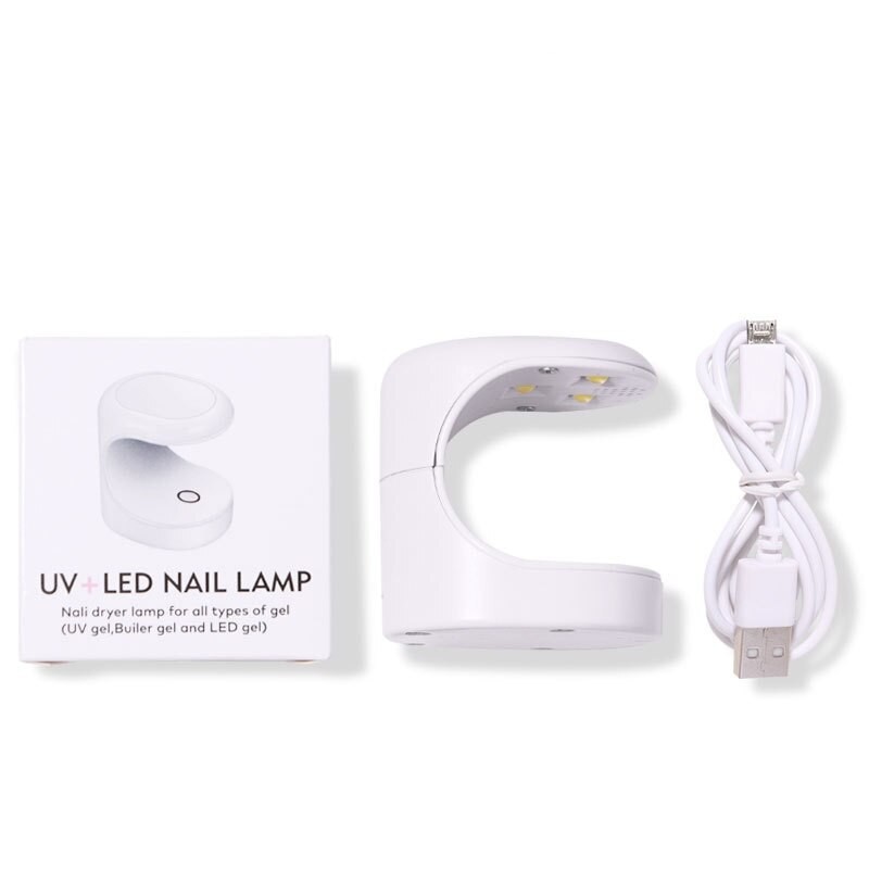 Mini Nail Dryer UV Lamp Manicure Machine Single Finger Nails Art Tool Gel Polish 16W Nail Dryer LED Lamp Manicure Tools With USB