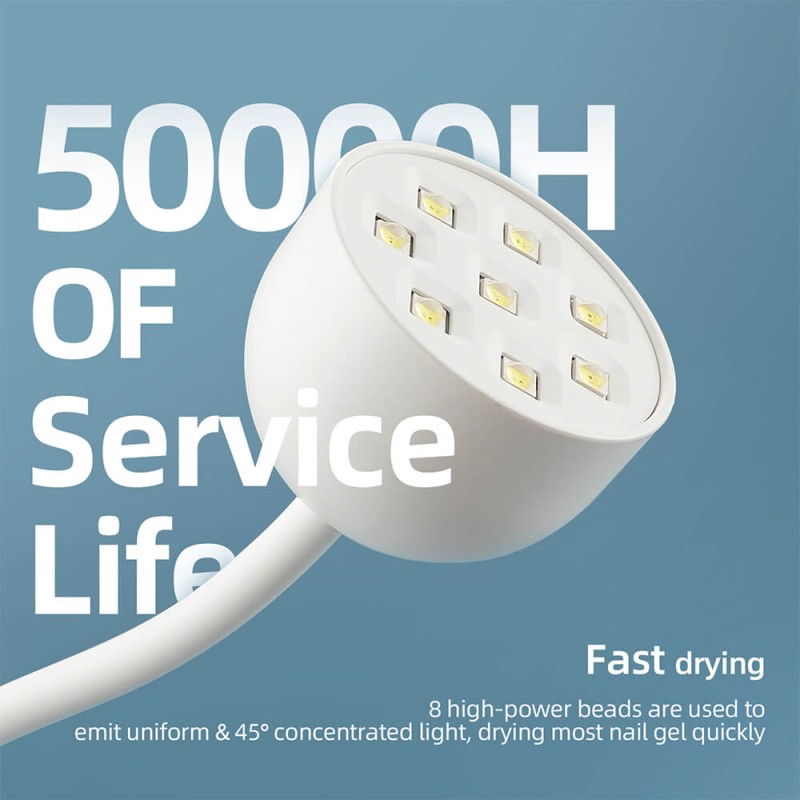 Desktop Lotus Nail Dryer LED UV Lamp Fast Drying Nail Polish Dryer UV LED Light Machine Manicure Nail Curing Lamp