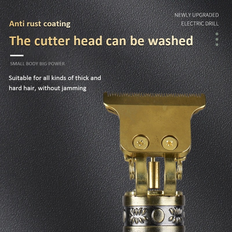 New Electric Hair Clipper T9 Repair Hair Head Hair Clipper Oil Head Electric Inference Hair Cutter Carving Razor