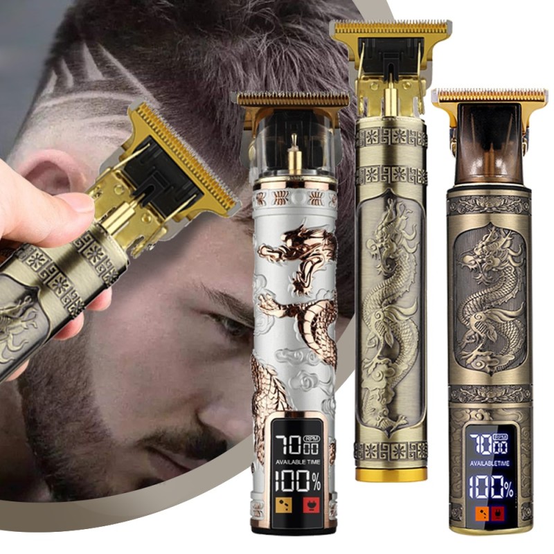 Hair Clipper Three Speed Regulation Smooth Head Electric Push Oil Head Electric Push Hair Salon Shaver Hair Clipper