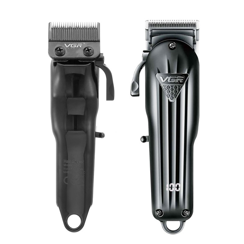 Rechargeable VGR Professional Hair Clipper Hair Trimmer For Men Shaver Hair Cutting Machine Barber Accessories Cut Machin Beard