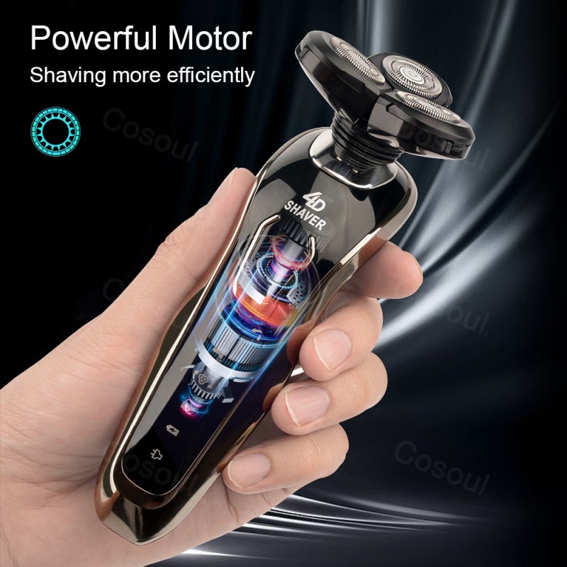 Shaver for Men Electric Shaver Powerful Beard Shaving Machine Electric Razor Rechargeable Waterproof Wholesale Dropshipping